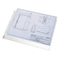 Buste a perforazione universale Esselte DELUXE goffrate antiriflesso trasparente 42x30 cm  conf.50 - 55230