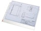 Buste a perforazione universale Esselte DELUXE goffrate antiriflesso trasparente 42x30 cm  conf.50 - 55230
