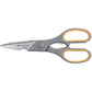 Forbici Westcott Softgrip Titanium Super Multi simmetriche giallo/grigio lama 21 cm - E-30486 00