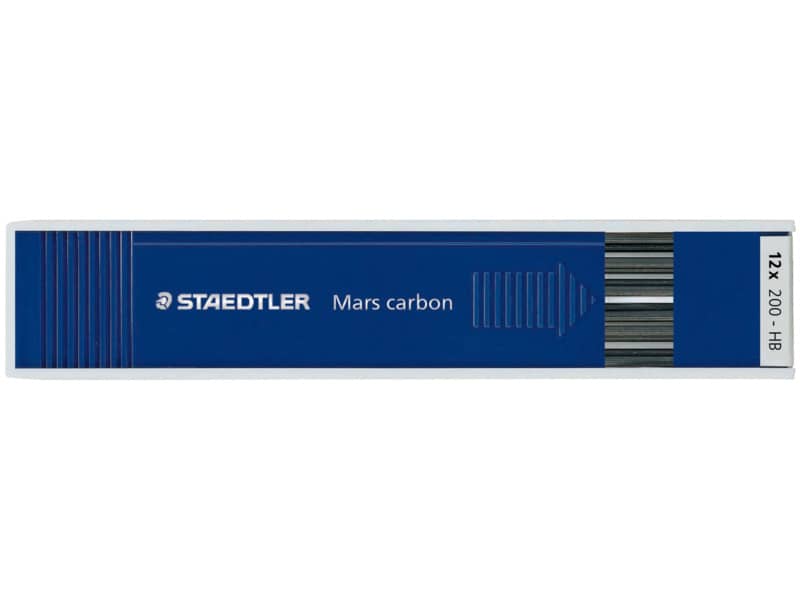 Mine Staedtler Mars Carbon 200 2H  astuccio da 12 - 200-2H