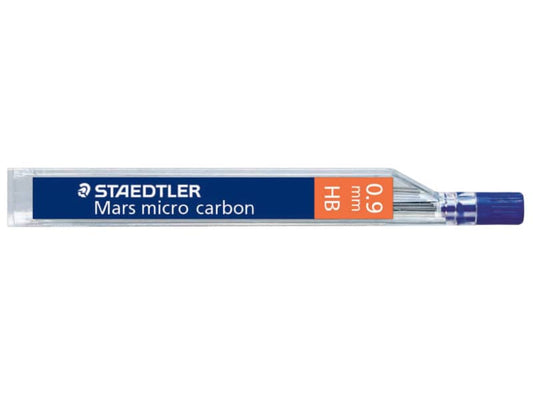 Mine sottili Staedtler Mars micro carbon 250 B 0,9 mm confezione da 12 pezzi - 250 09-B