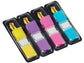 Segnapagina removibili Post-it® Index Mini con dispenser vivaci assortiti 4 confezioni da 35 - 683-4AB