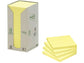 Foglietti Post-it® Notes Giallo 76x76 mm carta riciclata Torre da 16 blocchetti da 100 ff - 654-1T