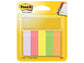 Segnapagina removibili in carta Post-it® Notes Markers neon assortiti 5 blocchetti da 100 fogli - 670-5