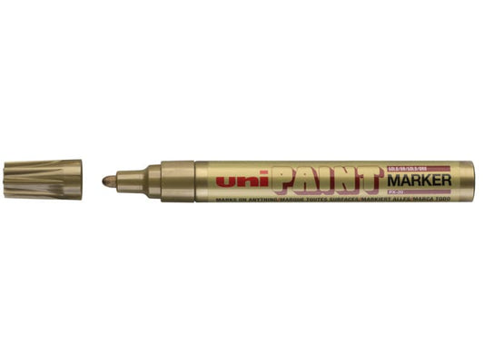Marcatore permanente PAINT punta tonda 2,8 mm ORO M PX20 ORO