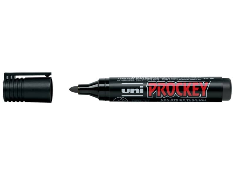 Marcatore speciale PROCKEY punta tonda 1,8 mm NERO M 122 N