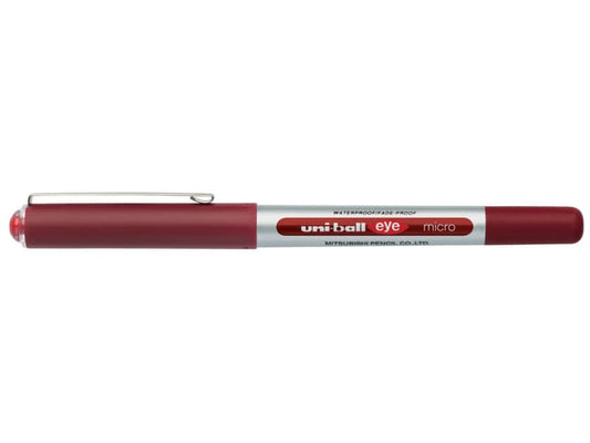 Penna gel con cappuccio EYE 0,5 mm ROSSO M UB150 R