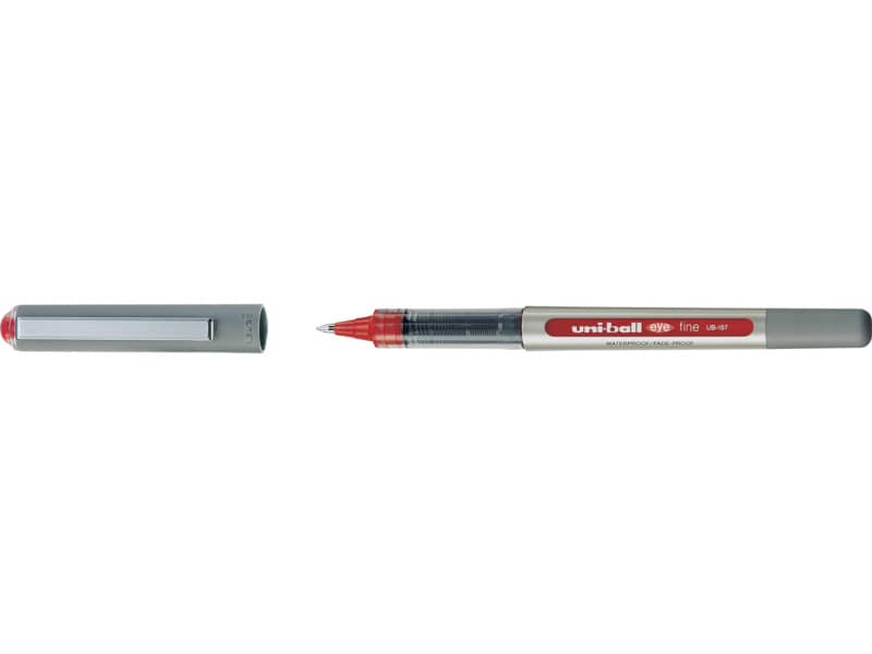 Penna gel con cappuccio EYE 0,7 mm ROSSO  M UB157 R