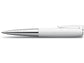 Penna a sfera Faber-Castell Loom Piano B fusto finiture resina bianca 149311