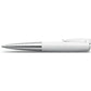 Penna a sfera Faber-Castell Loom Piano B fusto finiture resina bianca 149311