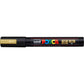 Marcatore a tempera POSCA Uni-Ball punta tonda 1,8-2,5 mm oro M PC5M ORO