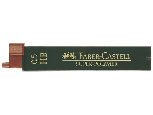 Mine Faber-Castell Super Polymer 0,5 mm HB astuccio da 12 - 120500