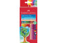 Matite colorate Faber-Castell Colour Grip  assortiti astuccio di cartone da 24 - 112470