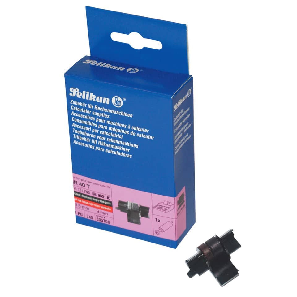 Ink roll Pelikan CP13 IR40T compatibile con 81129 Conf. 2 - 515056