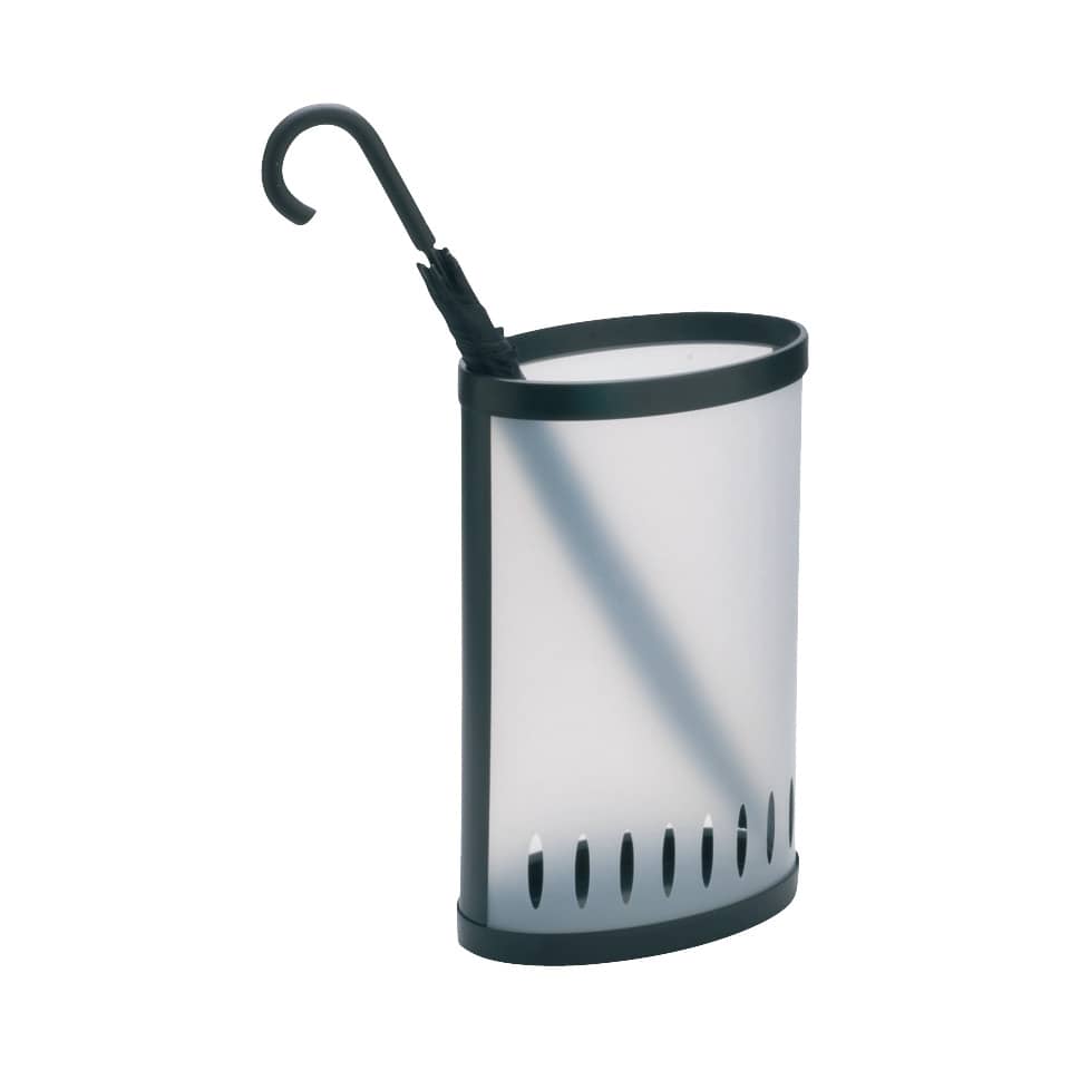 Portaombrelli Alba Kit forma ellittica con finestre per ventilazione abs/pvc traslucido - max fino 10 ombrelli -PMKIT