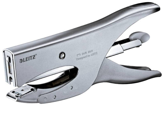 Cucitrice a pinza max 40 fogli Leitz 5549 grigio metallizzato satinato 55490081