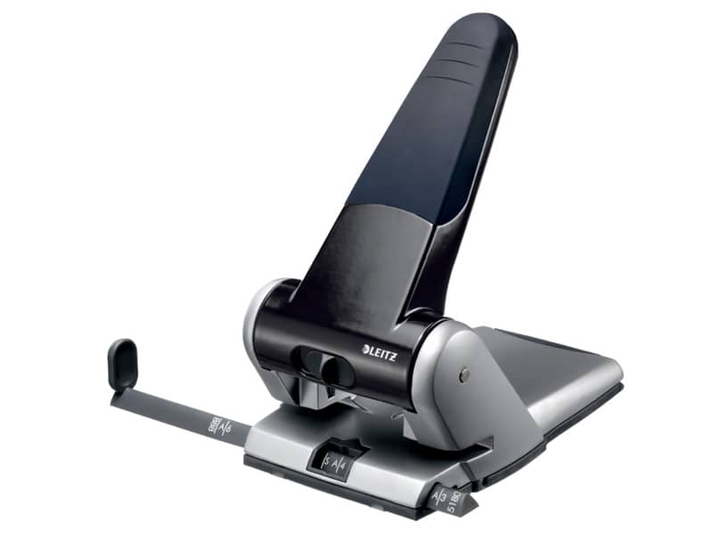 Perforatore a 2 fori Leitz 5180 fino a 65 fogli - metallo nero 51800195