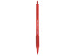 Penna a sfera a scatto BIC SoftFeel Clic Grip M 1 mm rosso Conf. 12 pezzi - 837399