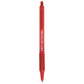 Penna a sfera a scatto BIC SoftFeel Clic Grip M 1 mm rosso Conf. 12 pezzi - 837399