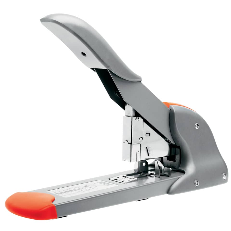 Cucitrice per alti spessori Rapid HD210 Fashion Heavy Beauty 210 fogli grigio/arancio - 23633700