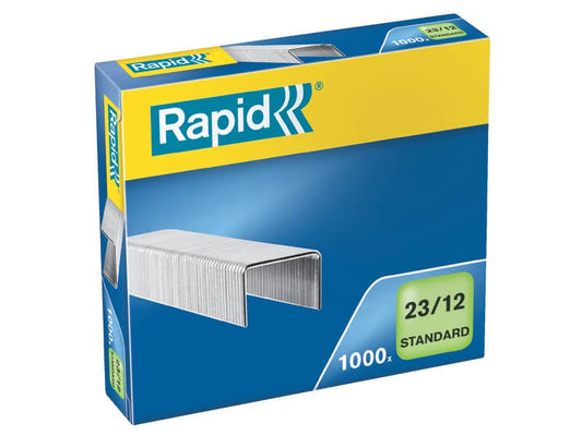 Punti metallici Rapid Standard 23/12 conf. da 1000 - 24869400