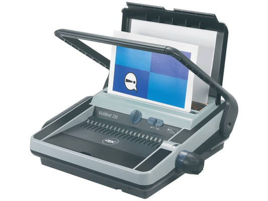 Rilegatrice a spirale metallica GBC MultiBind® 230 grigio 4400423