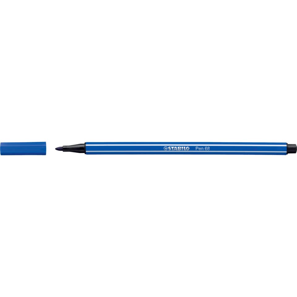 Pennarelli Stabilo Pen 68 1 mm  blu oltremare - 68/32