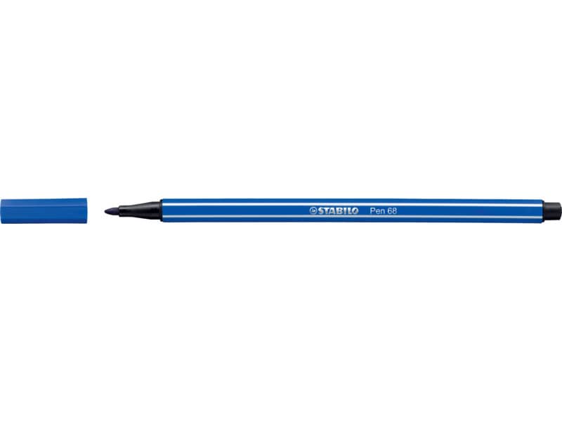 Pennarelli Stabilo Pen 68 1 mm  blu oltremare - 68/32