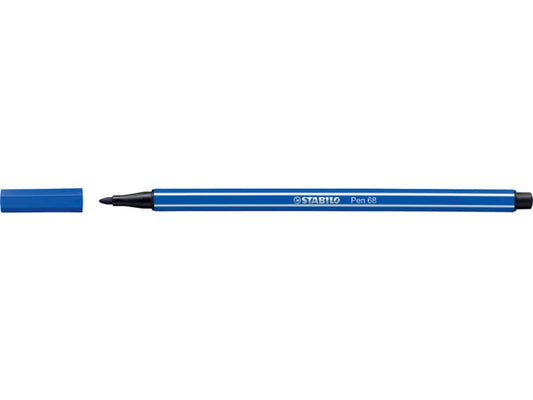 Pennarelli Stabilo Pen 68 1 mm blu oltremare - 68/32