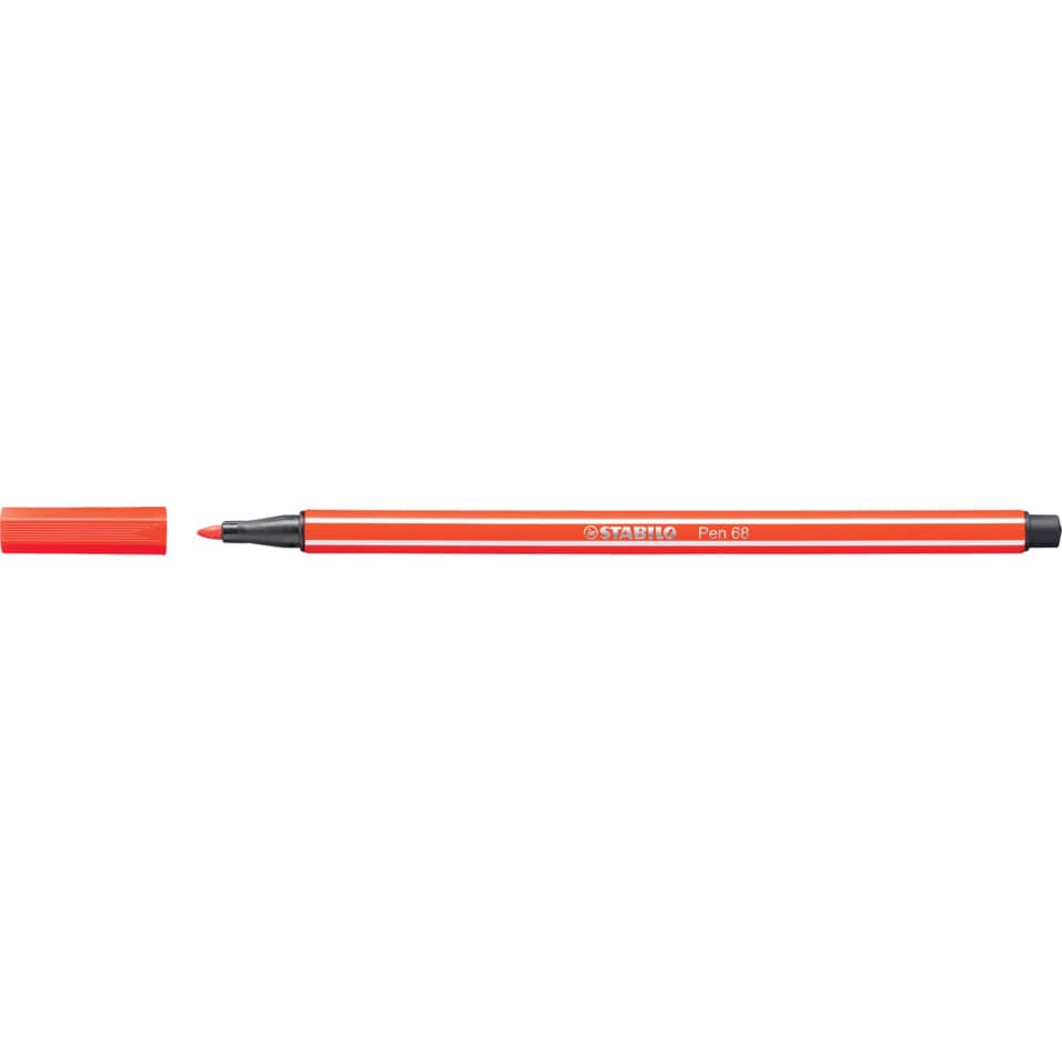 Pennarelli Stabilo Pen 68 1 mm  rosso chiaro - 68/40