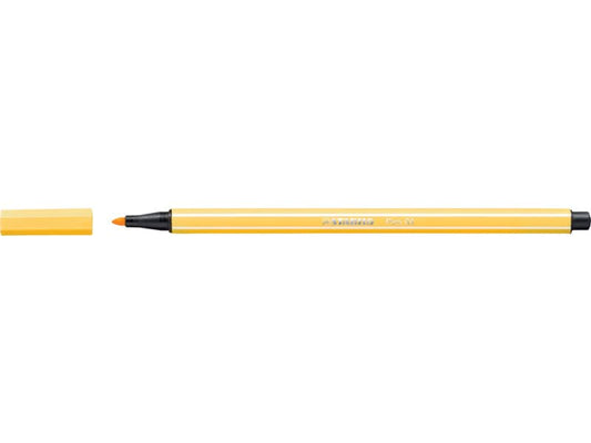 Pennarelli Stabilo Pen 68 1 mm giallo - 68/44