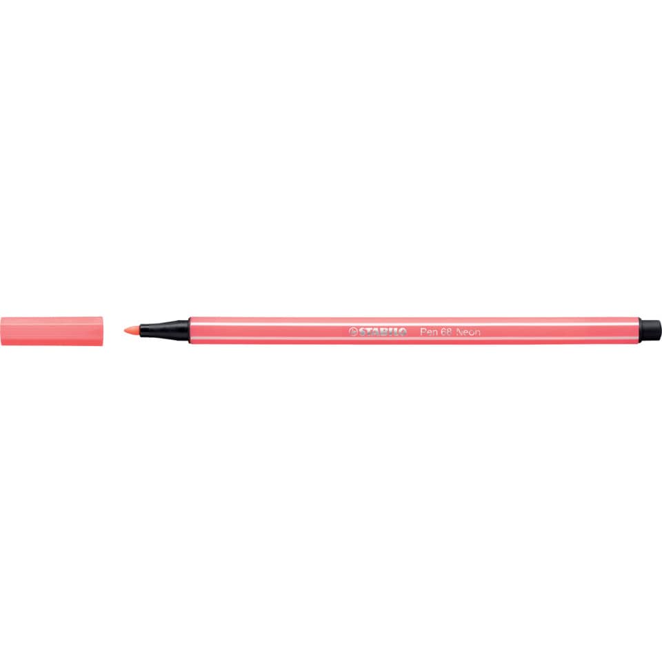 Pennarelli Stabilo Pen 68 1 mm  rosso fluo - 68/040