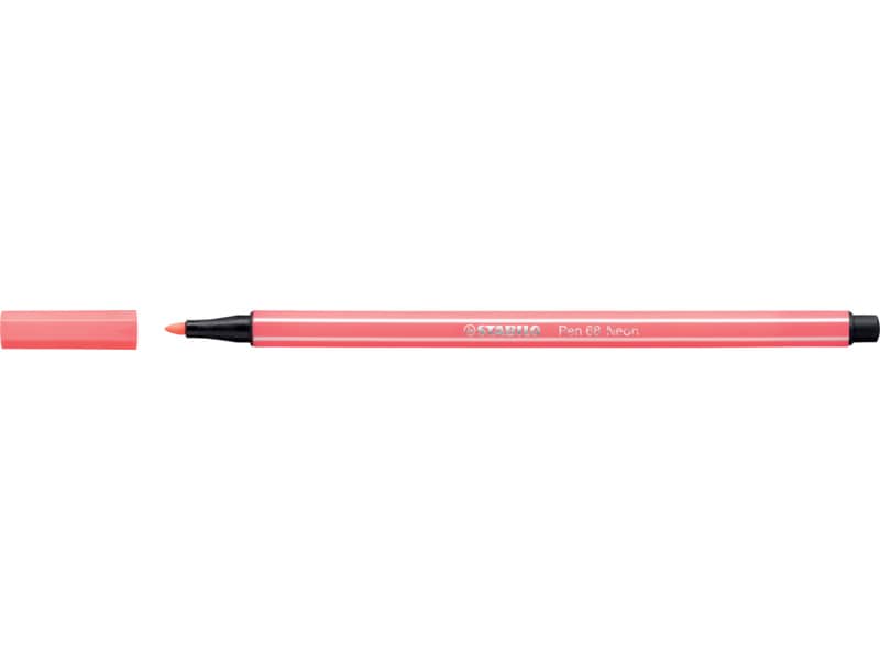 Pennarelli Stabilo Pen 68 1 mm  rosso fluo - 68/040