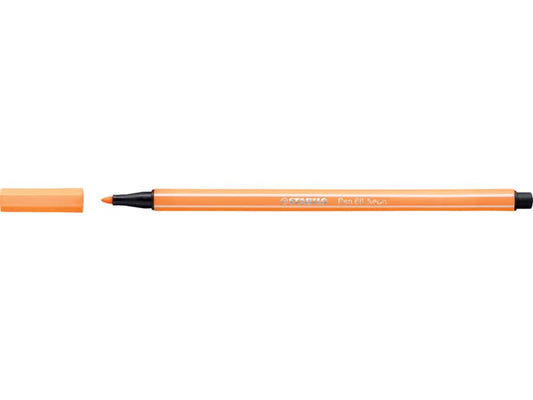Pennarelli Stabilo Pen 68 1 mm arancio fluo - 68/054