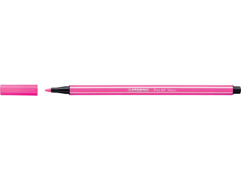 Pennarello Stabilo Pen 68 1 mm  rosa fluo - 68/056