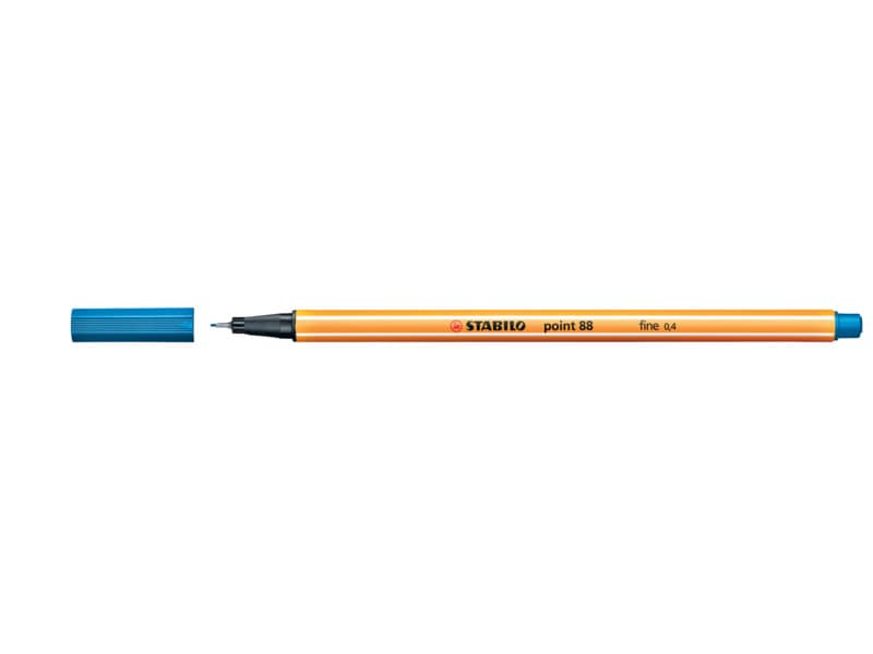 Fineliner Stabilo Point 88® 0,4 mm  blu oltremare - 88/32