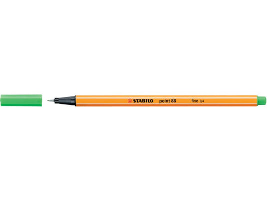 Fineliner Stabilo Point 88® 0,4 mm verde foglia - 88/43