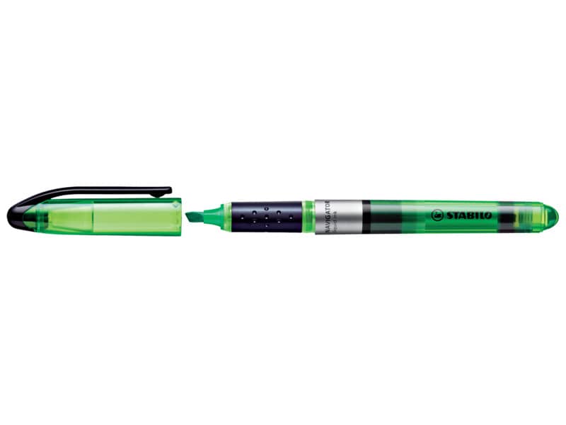 Evidenziatore Stabilo Navigator 1-4 mm verde 545/33