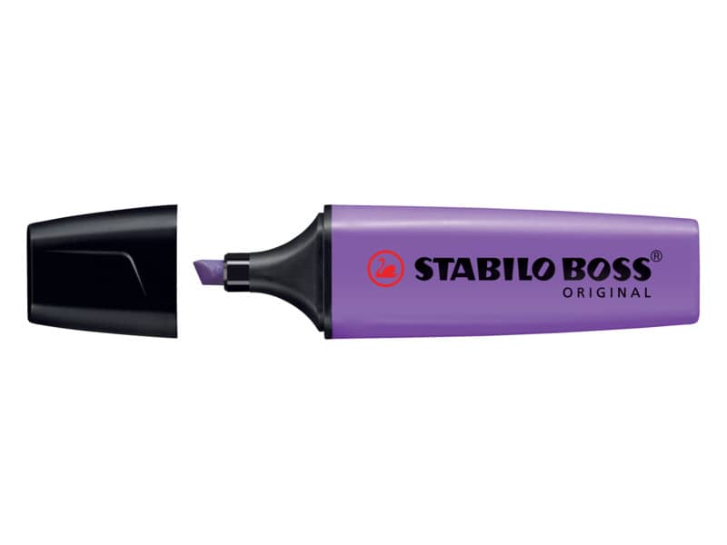 Evidenziatore Stabilo Boss Original 2-5 mm lavanda 70/55