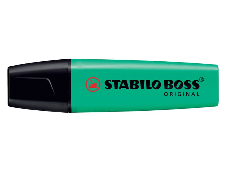 Evidenziatore Stabilo Boss Original 2-5 mm turchese 70/51