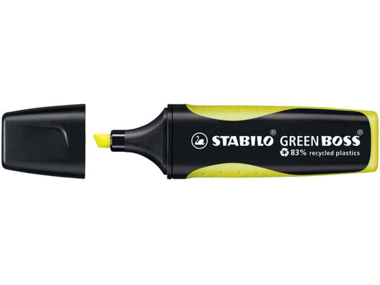 Evidenziatore Stabilo Green Boss® 2-5 mm giallo 6070/24