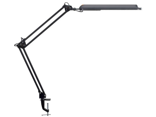 Lampada da scrivania MAUL a risparmio energetico MAULaltantic con morsetto metallo nero G23 11 W - 8213590
