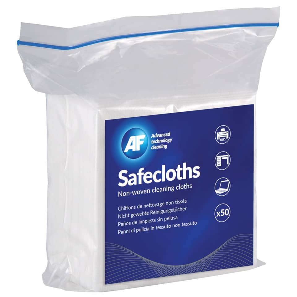 Panni superassorbenti AF International 32x34 cm Safecloths Confezione da 50 panni - ASCH050