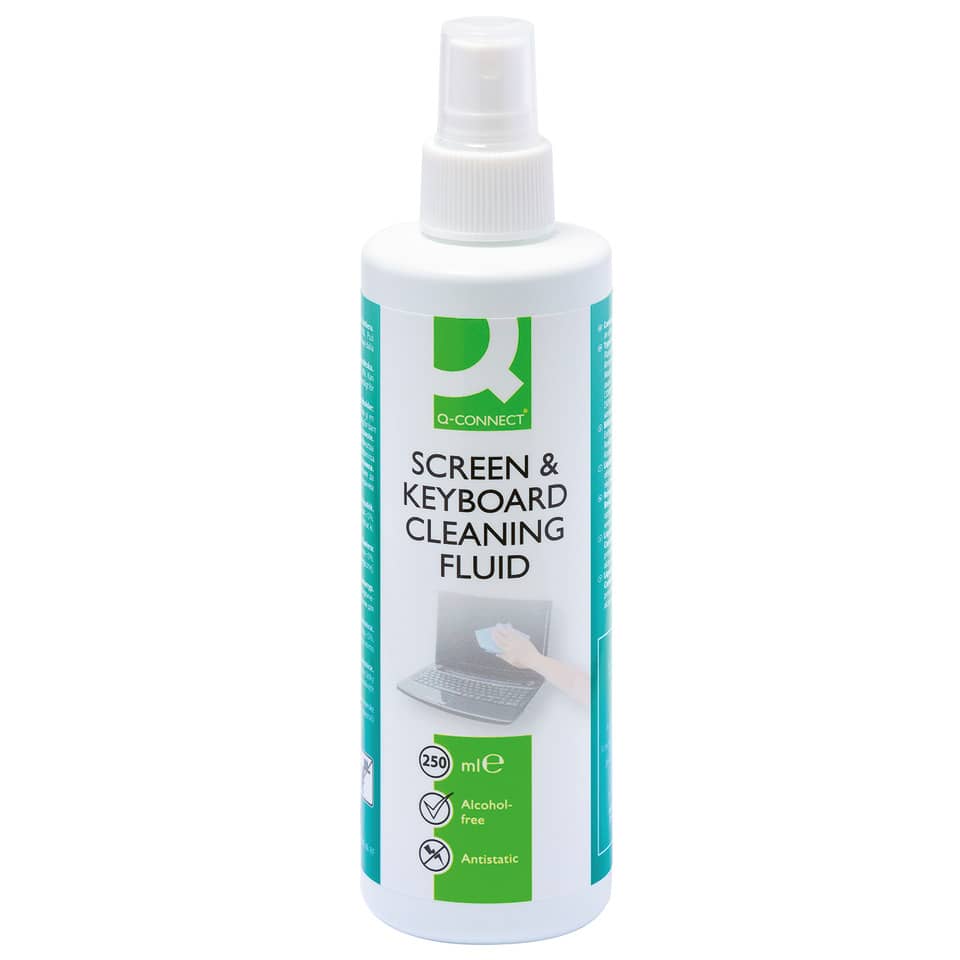 Fluido detergente per schermo e tastiera Q-Connect KF04502A