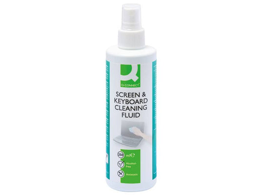 Fluido detergente per schermo e tastiera Q-Connect KF04502A