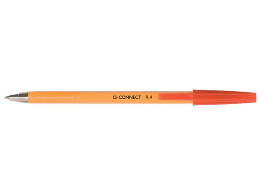 Penne a sfera Q-Connect F rosso  conf. da 20 - KF34048