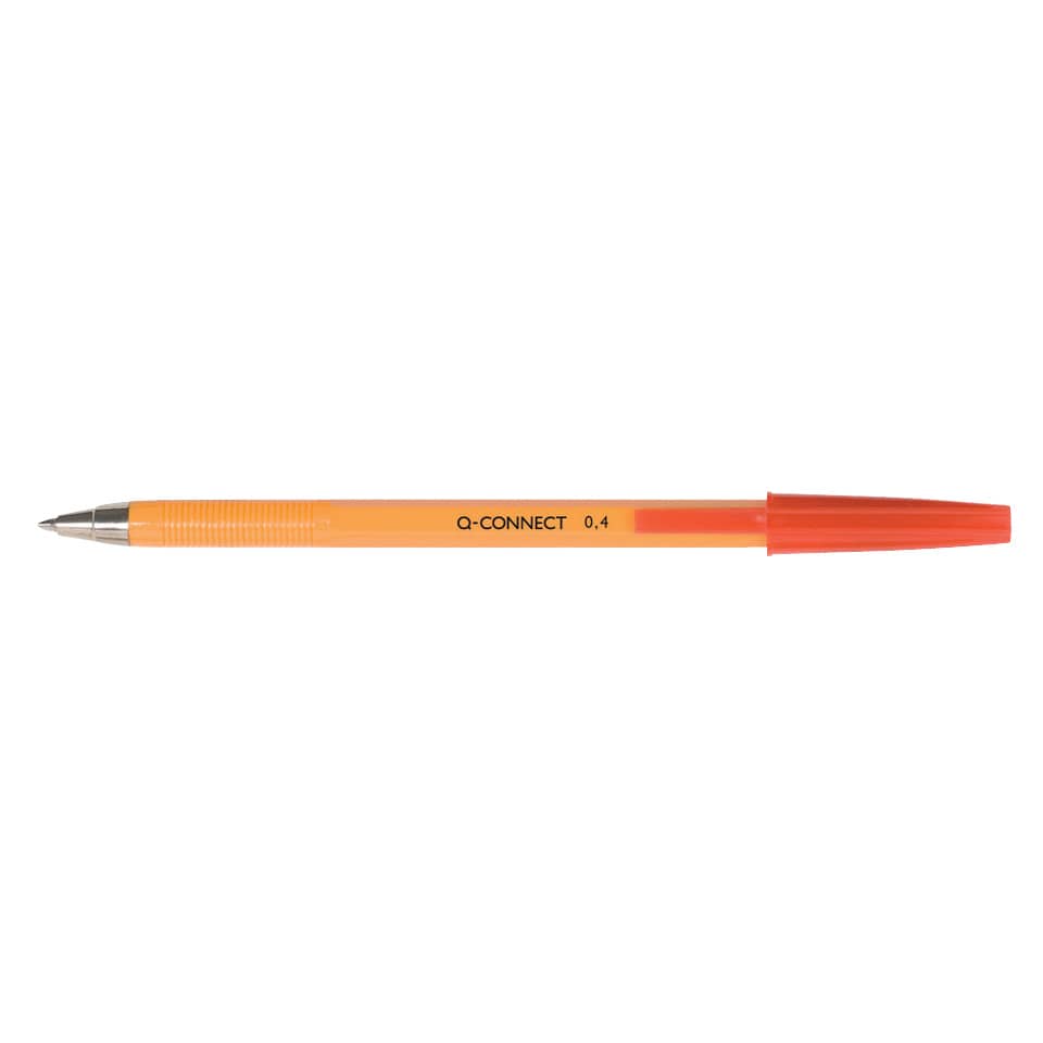 Penne a sfera Q-Connect F rosso  conf. da 20 - KF34048