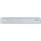 Righello Q-Connect trasparente 20 cm  KF00586