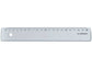 Righello Q-Connect trasparente 20 cm  KF00586