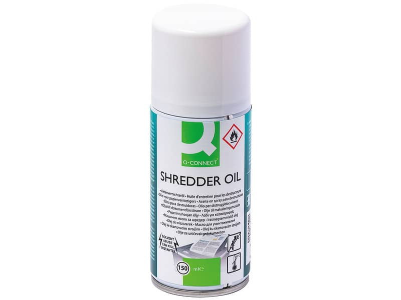 Olio distruggidocumenti Q-Connect Aerosol 150 ml KF14455